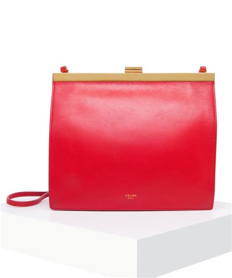 celine mini clasp bag|Celine belt bag large.